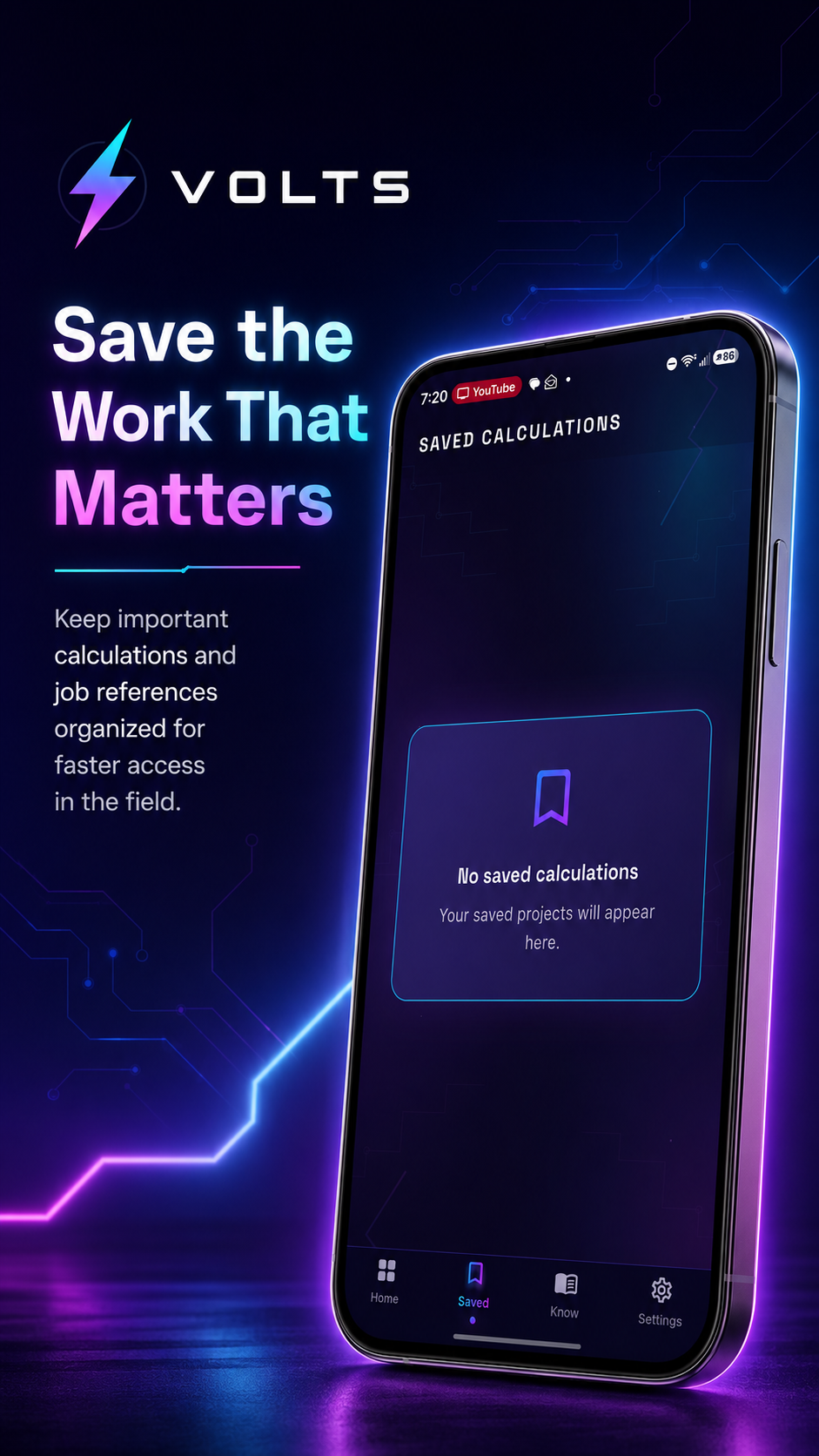 VOLTS v1.1.0 knowledge base and field companion screen